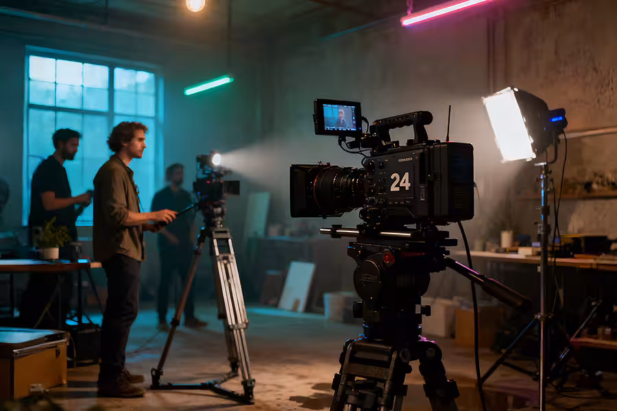 Professional commercial videography services for business and brand videos